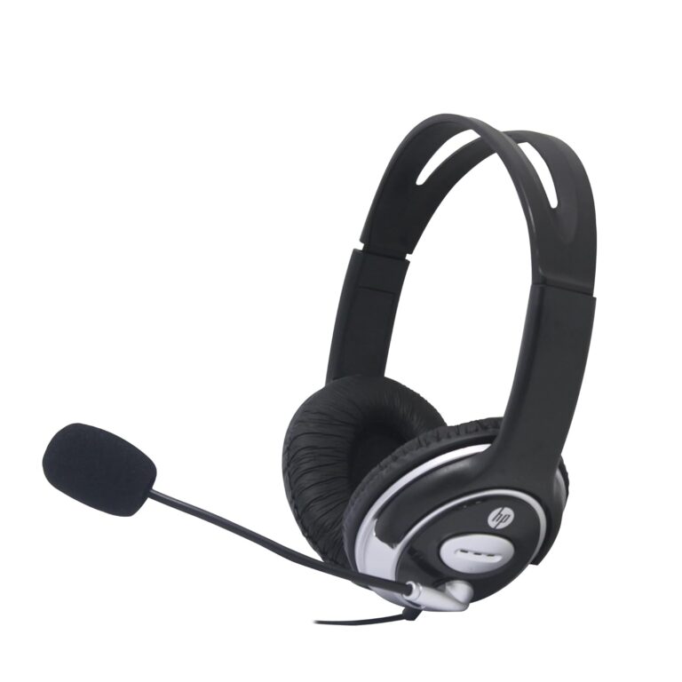 HP Wired On Ear Headphones with Mic